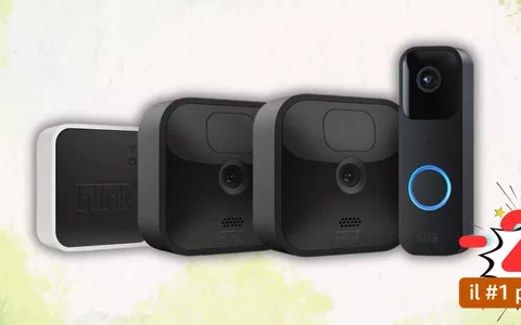 Proteggi la tua casa a SOLI 113€: Blink Outdoor e Video Doorbell con sconto del 21%