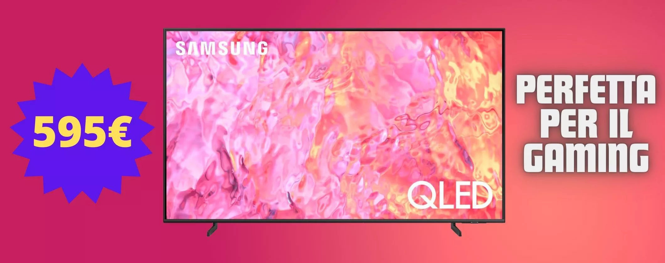 Goditi il meglio dell'intrattenimento con TV Samsung 4K in offerta