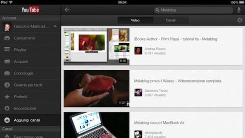 Youtube per iOS ora con AirPlay, e supporto iPad e iPhone 5