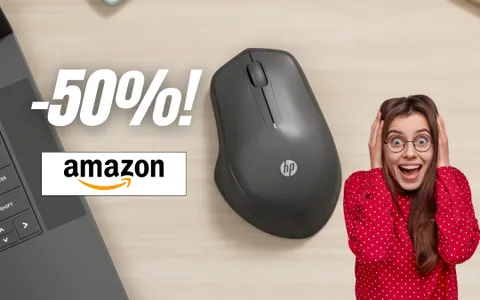 Mouse HP: riduzione del rumore e design ergonomico, metà prezzo