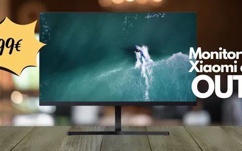 Monitor da 23'8'' Xiaomi a prezzo OUTLET su Amazon: sotto i 100€ non trovi di meglio