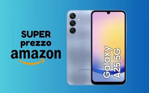 SUPER OCCASIONE: Samsung Galaxy A25 a prezzo minuscolo su Amazon!