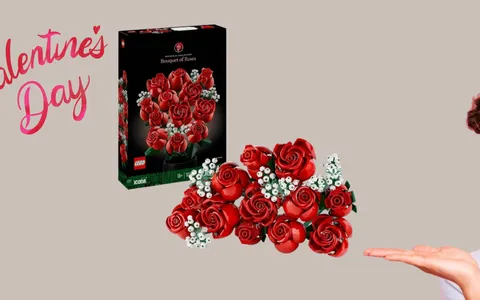 Speciale San Valentino: su Amazon Bouquet di Rose LEGO a mini prezzo