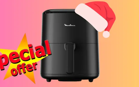 Friggitrice ad Aria Moulinex a meno di metà prezzo (e arriva prima di Natale!)