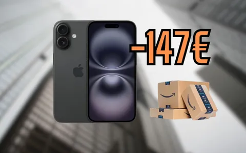 iPhone 16: risparmi 147€ su Amazon, l'offerta è scioccante (-15%)