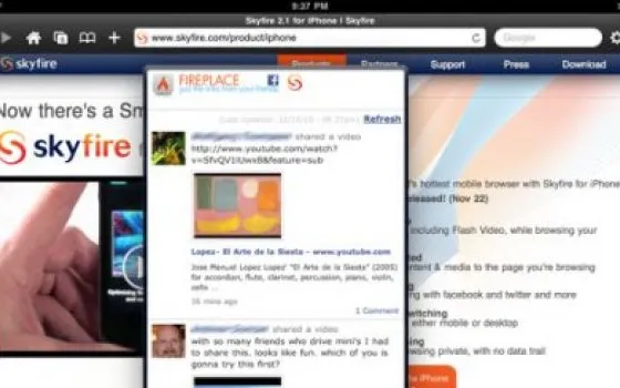 Flash approda su iPad grazie al browser Skyfire