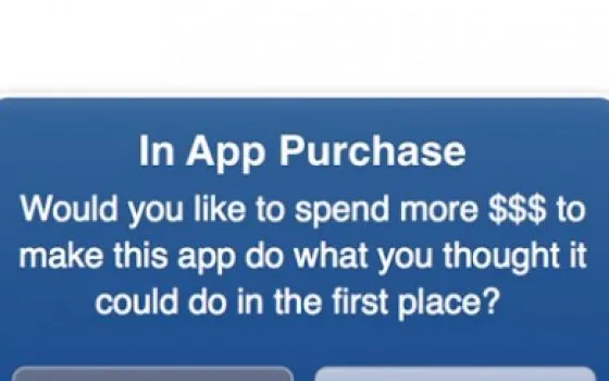 Acquisti in-app disponibili anche per applicazioni iPhone gratuite