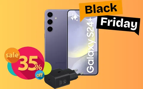 Black Friday Amazon 2024: risparmia più di 400€ sul Samsung Galaxy S24+