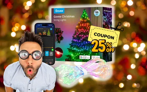 Luci di Natale da esterno: oltre 20 METRI e 200 luci con 125 modalità diverse