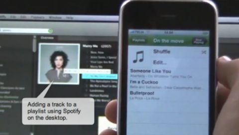 Spotify per iPhone sfida apertamente iTunes Store