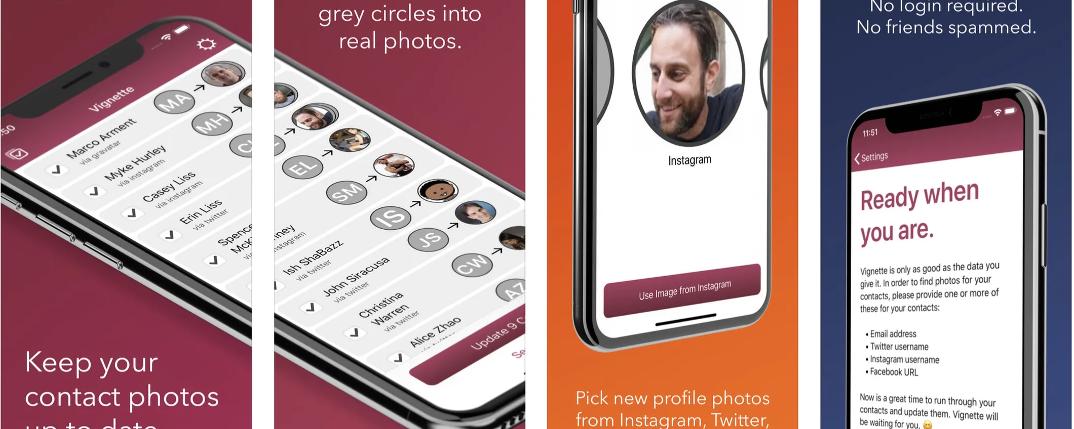 Aggiungere automaticamente foto ai Contatti in Rubrica su iPhone