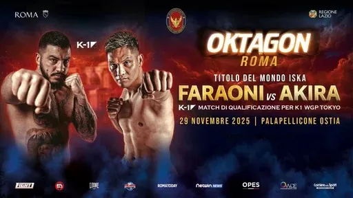 Oktagon Roma: Faraoni vs Akira Jr, orario e come vedere il match in streaming