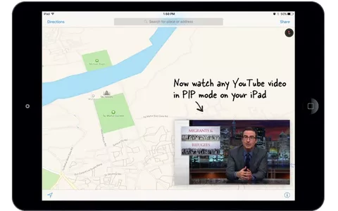 PiP, rimpicciolire un video su iPad (Picture in Picture)