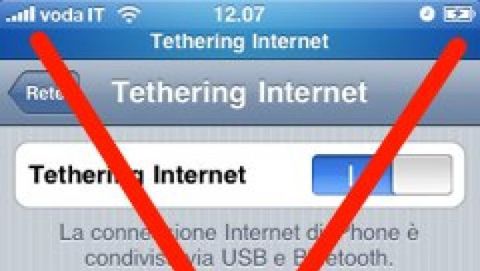 Niente tethering per i clienti Mobile Internet di Vodafone