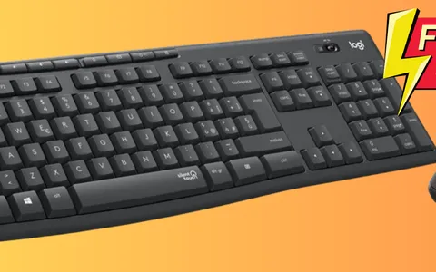 Combo tastiera e mouse Logitech a meno di 30€ con uno sconto schock del -47%