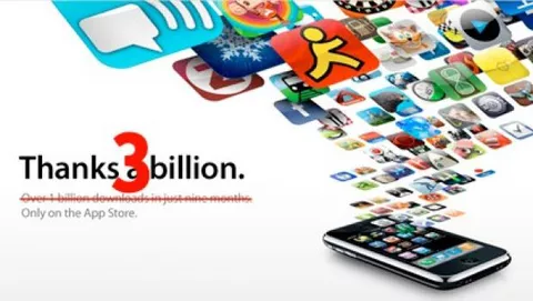 App Store: Apple annuncia 3 miliardi di applicazioni scaricate