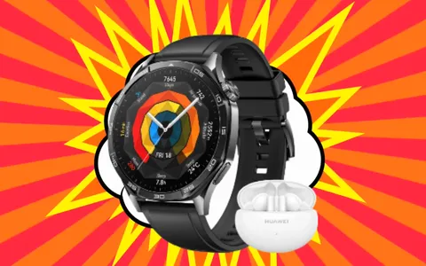 HUAWEI Watch GT 5 + FreeBuds 5i: bundle eccezionale in maxi sconto (-34%)