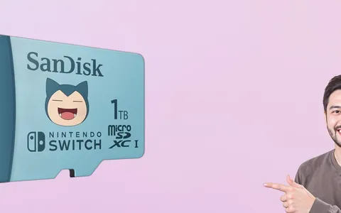MicroSD SanDisk con Snorlax: 1TB di memoria per la Nintendo Switch a mini prezzo