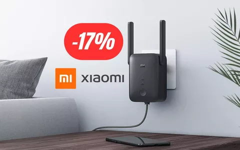 Ripetitore WiFi Xiaomi per una copertura della rete maggiore al 17% di sconto