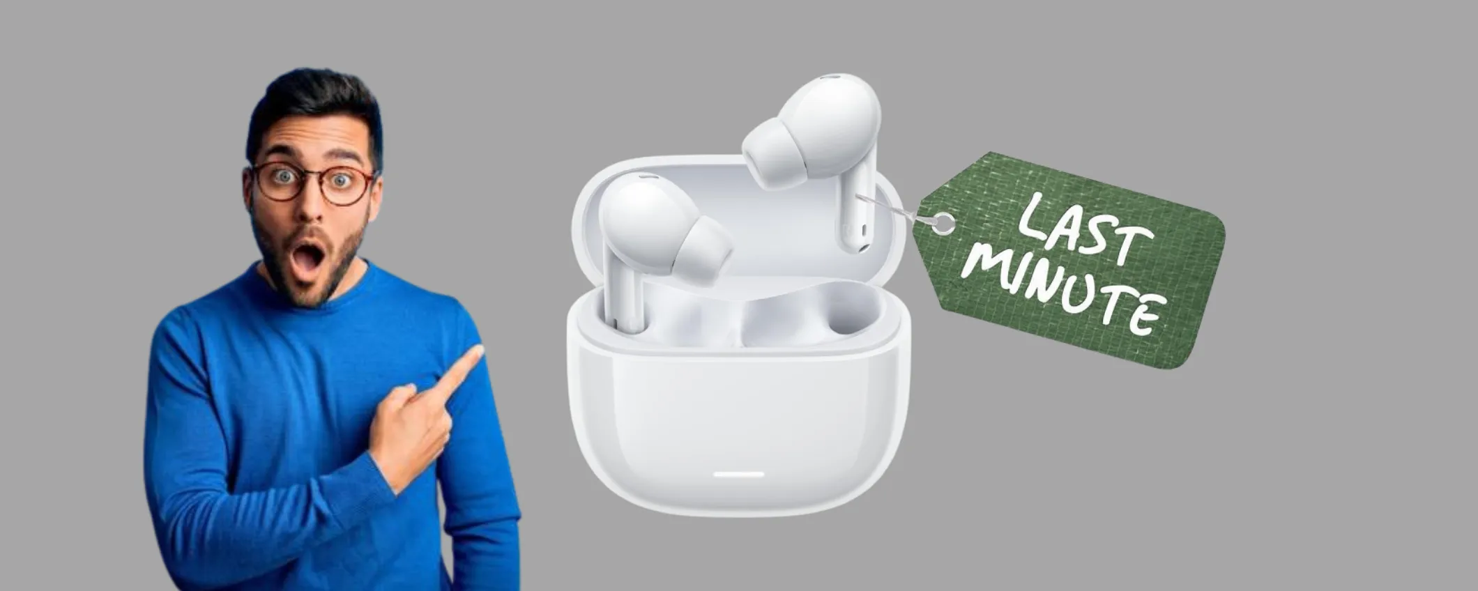Xiaomi Redmi Buds 6 Lite a soli 15€ su Amazon: ne rimangono pochissime