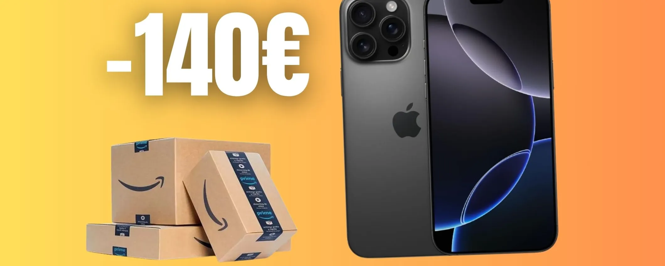 iPhone 16 Pro Max: il top di gamma assoluto è in PROMO su Amazon