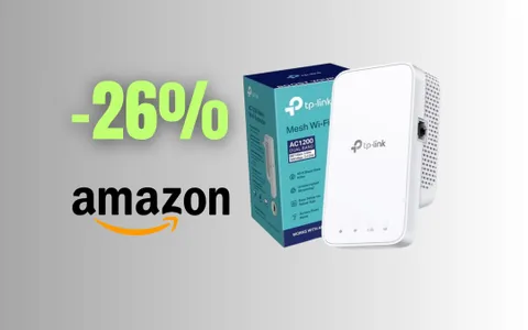 Potenzia la tua copertura Wi-Fi con il ripetitore TP-Link in SCONTO