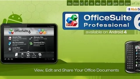 Office Suite Pro 6 per Android disponibile in download