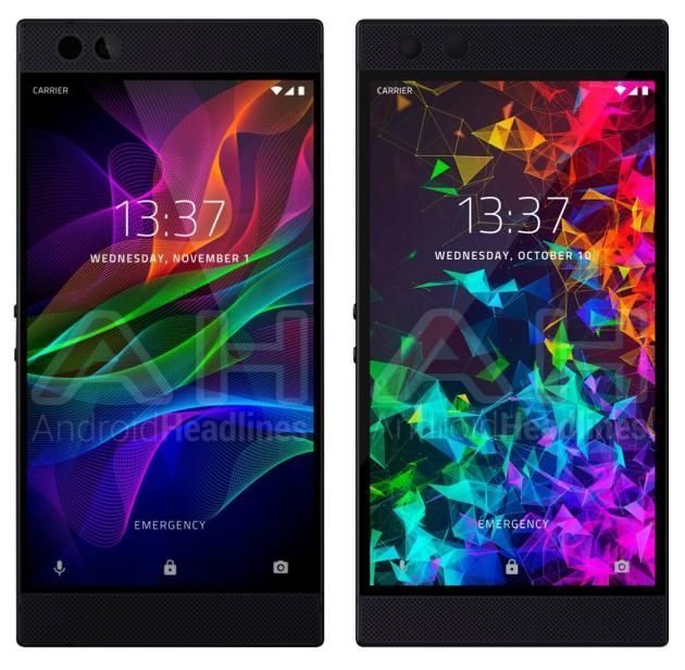 Razer Phone (sinistra) e Razer Phone 2 (destra)