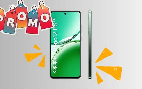 8+256 GB: lo smartphone OPPO Reno 12F in sottocosto con il coupon eBay