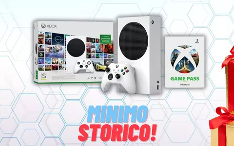 Xbox Series S + Game Pss Ultimate (3 mesi) al MINIMO STORICO (249€)