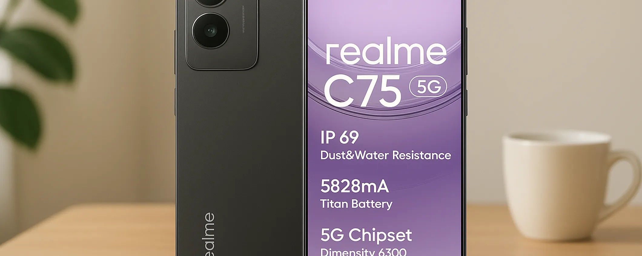 realme C75 5G a 142€: batteria instancabile e display 120Hz in offerta su Amazon