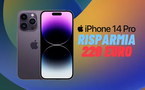 iPhone 14 Pro in super offerta: oggi RISPARMI 220 EURO
