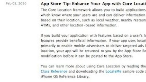 Apple vieta la pubblicità location-based sull'iPhone