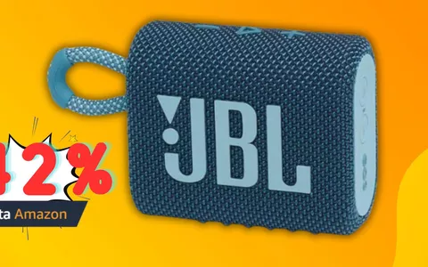 JBL GO 3 su Amazon è SCONTATISSIMA: in offerta al 42% in meno la paghi solo 25€