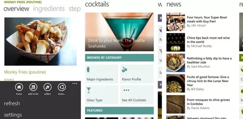 Bing Food & Drink anche su Windows Phone 8
