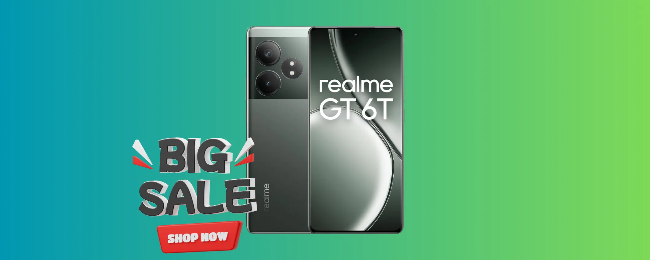 Realme GT 6T: con la promozione Amazon è tuo a 170€ in meno