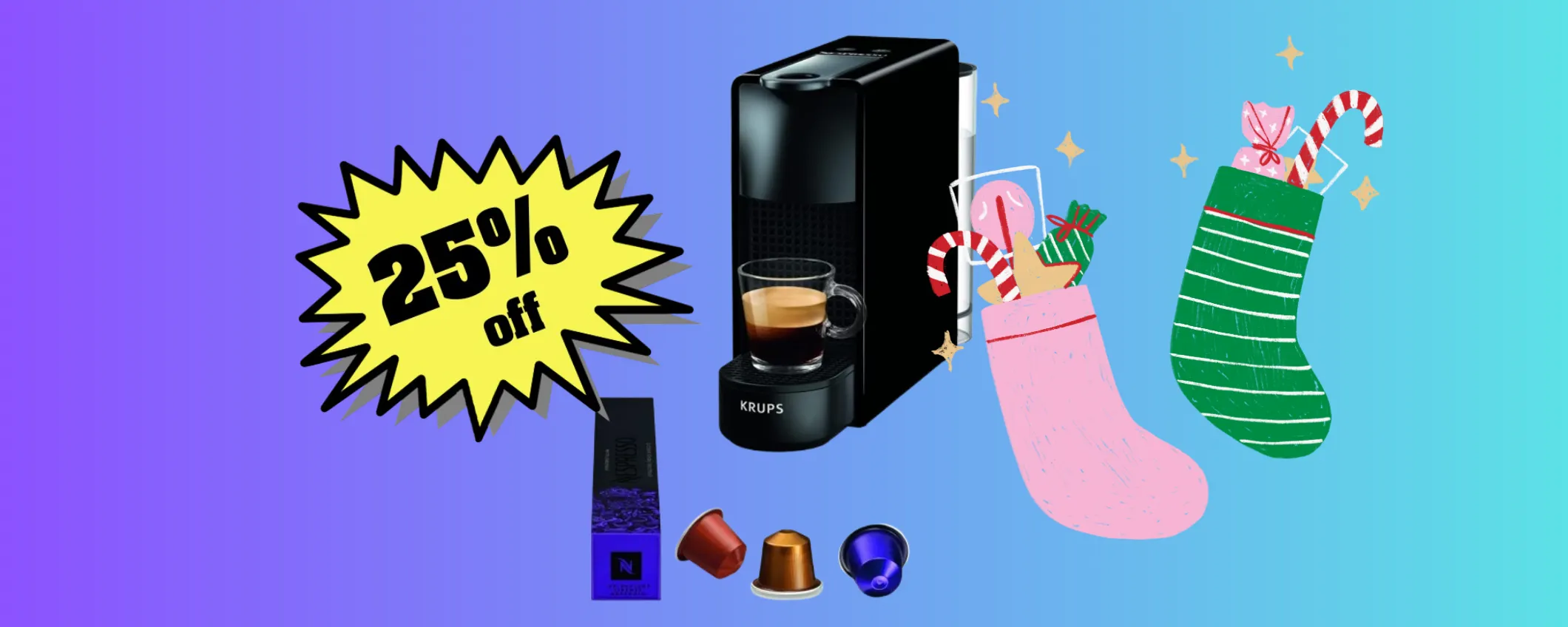 Macchina Nespresso a mini prezzo (con 90€ di caffè Espresso in omaggio!)