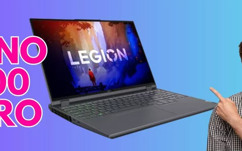 Laptop Lenovo Legion 5 Pro, solo per veri PRO ad un prezzo mai così basso!