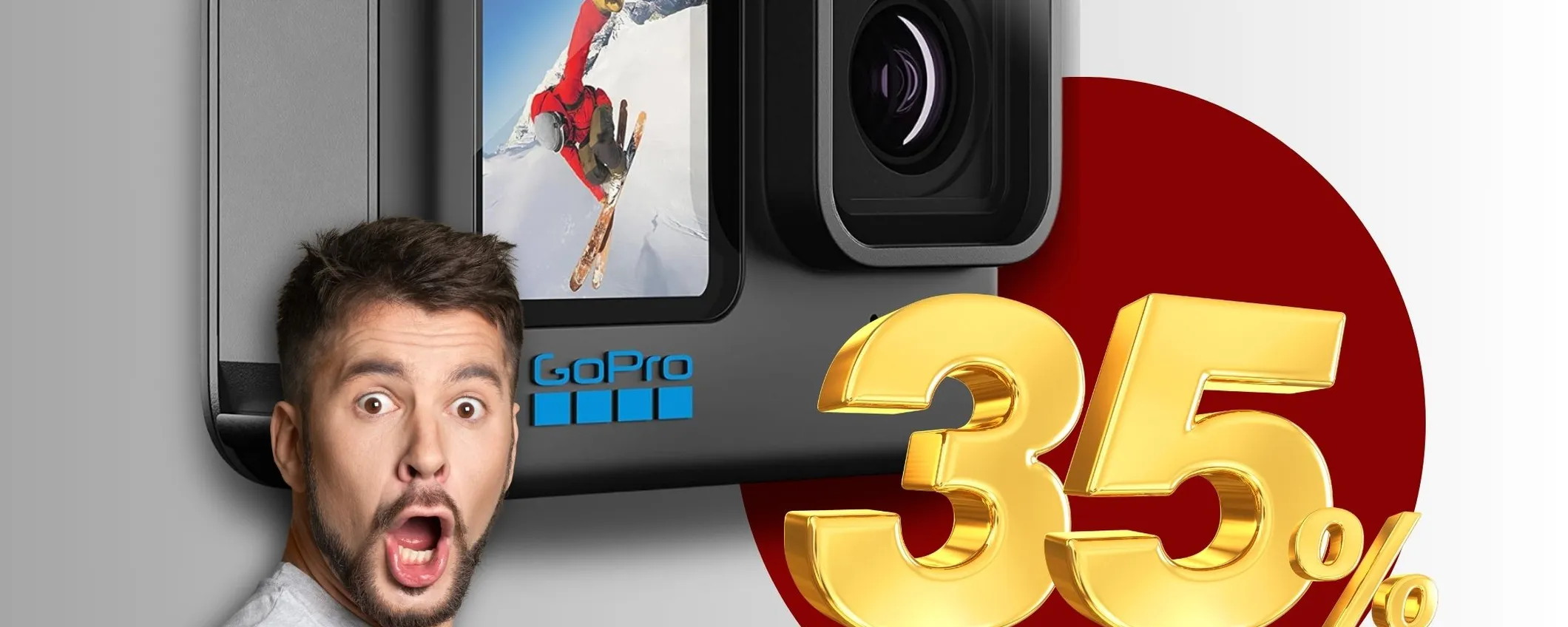 GoPro HERO10: CROLLA di ben 100€ e la paghi pochissimo