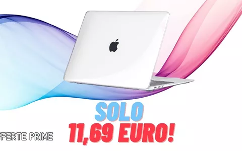 Offerte Prime: proteggi il tuo MacBook Air con SOLI 11€ grazie a questa cover