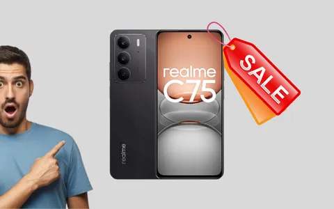 Realme C75: appena lanciato su Amazon, puoi pre-ordinarlo già in super sconto