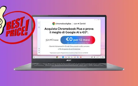 Acer Chromebook al suo prezzo minimo storico: offerta limitatissima su Amazon