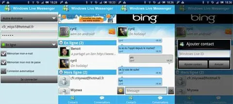 Microsoft pronta a rilasciare Windows Live Messenger per Android