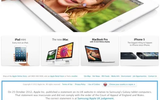 Apple Samsung, via il codice che nascondeva la sentenza