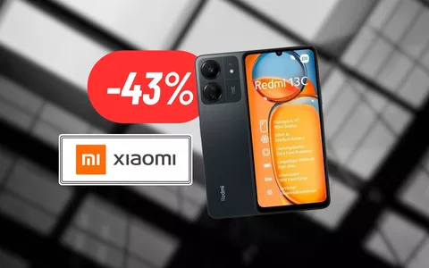 Xiaomi Redmi 13C al 43% di sconto su eBay: OFFERTA IMPERDIBILE