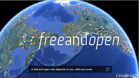 Take Action, Google contro la censura online