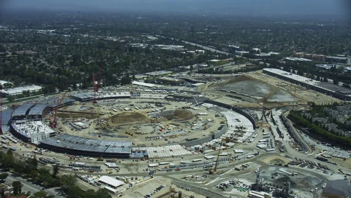 Apple Campus 2 - Avanzamento Lavori