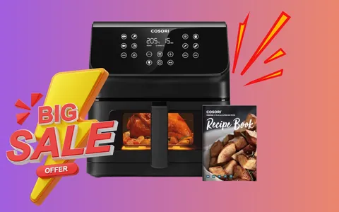 Friggitrice ad Aria COSORI in svendita con lo sconto bomba del -34%
