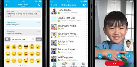 Skype 4.13 per iPhone e iPad, update iOS 7 style