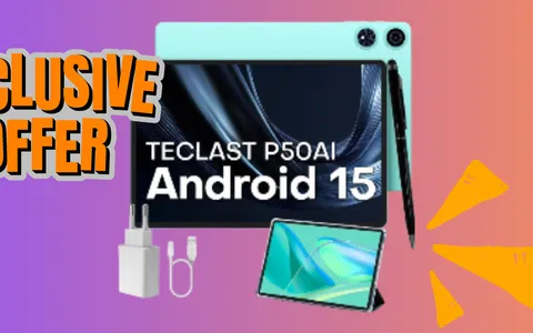 Con il doppio sconto Amazon oggi il Tablet TECLAST è tuo ad un mini prezzo